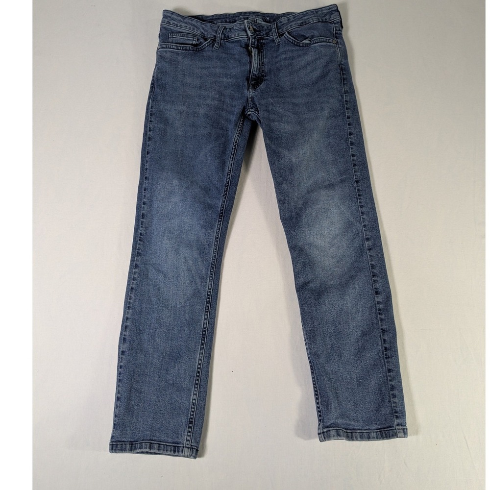 Calvin Klein Jeans Womens Size 10 Slim Boyfriend Medium Wash Blue Denim Jeans